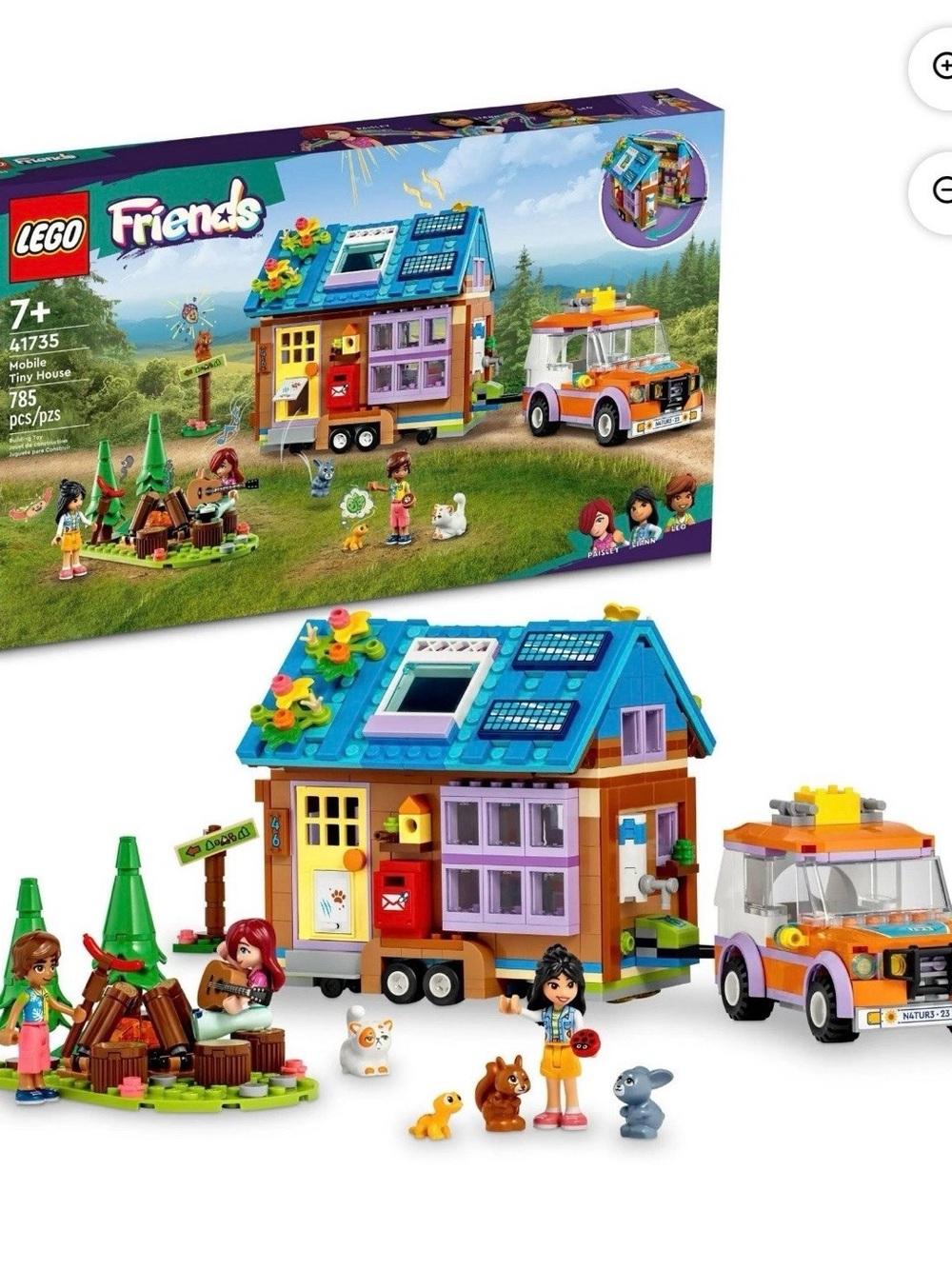 Discontinued LEGO Friends Mobile Tiny House